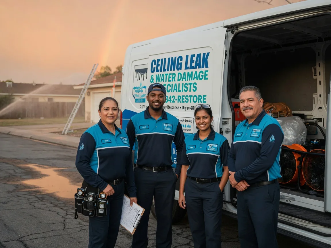 Ceiling Leak Cleanup company in Akron, PA