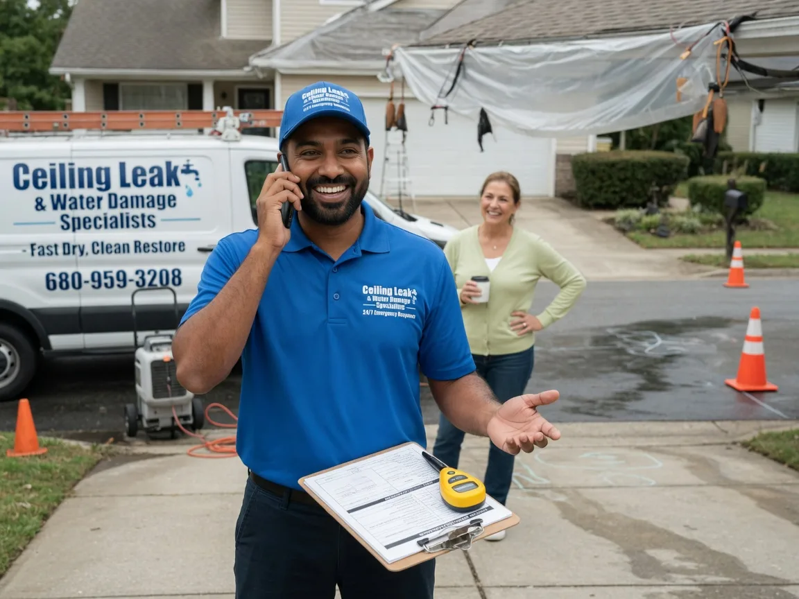 Ceiling Leak Cleanup Akron, PA FAQs